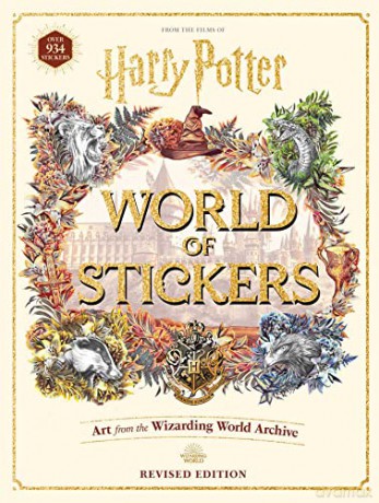 Harry Potter World Of Stickers - Thunder Bay Press Ed [KSIĄŻKA]