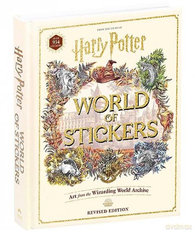 Harry Potter World Of Stickers - Thunder Bay Press Ed [KSIĄŻKA]