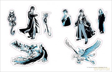 Harry Potter World Of Stickers - Thunder Bay Press Ed [KSIĄŻKA]