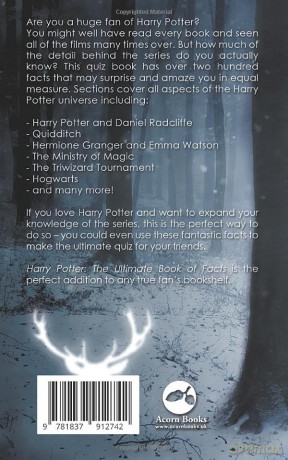Harry Potter The Ultimate Book Of Facts - Jack Goldstein [KSIĄŻKA]
