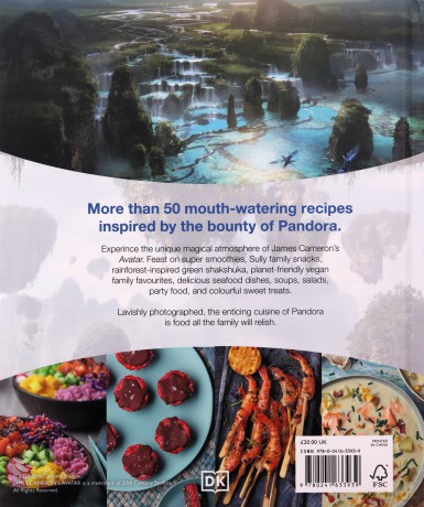 Avatar The Official Cookbook Of Pandora - Dk [KSIĄŻKA]