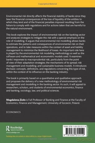 Environmental Risk Modelling In Banking - Magdalena Ziolo [KSIĄŻKA]