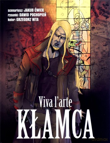 Kłamca: Viva l'arte (TW) - Ćwiek Jakub [KSIĄŻKA]