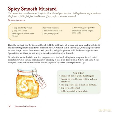 Homemade Condiments: Artisan Recipes Usi - Jessica Harlan [KSIĄŻKA]