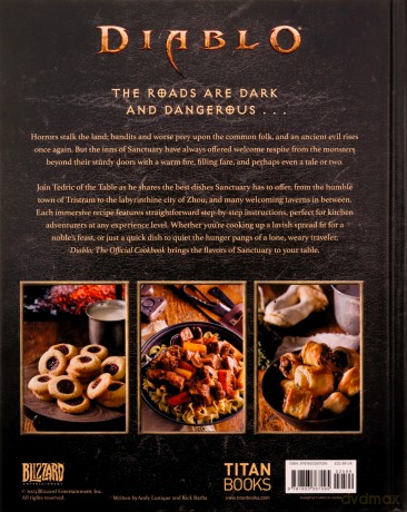 Diablo The Official Cookbook - Andy Lunique [KSIĄŻKA]