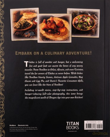 Dragon Age The Official Cookbook - Books Titan [KSIĄŻKA]