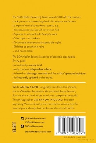 500 Hidden Secrets Of Venice [KSIĄŻKA]