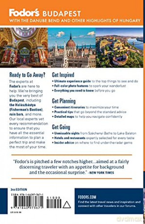 Fodors Budapest - Guides Fodo Travel [KSIĄŻKA]