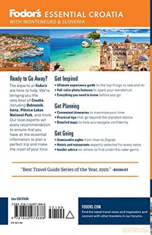 Fodors Essential Croatia - Guides Fodo Travel [KSIĄŻKA]