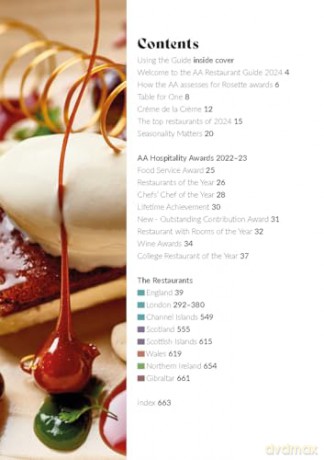Aa Restaurant Guide 2024 [KSIĄŻKA]