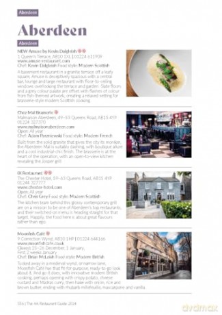 Aa Restaurant Guide 2024 [KSIĄŻKA]
