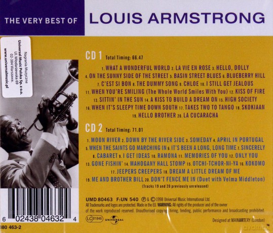 Louis Armstrong: The Ultimate Collection (International Version) [2CD]