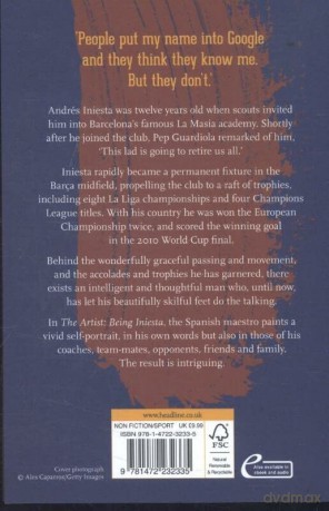 Artist: Being Iniesta - Andres Iniesta [KSIĄŻKA]