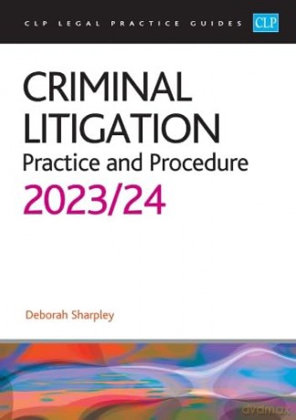 Criminal Litigation 20232024 - Sharpley [KSIĄŻKA]