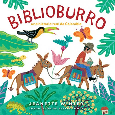 Biblioburro Spanish Edition - Jeanette Winter [KSIĄŻKA]