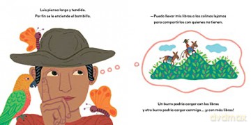 Biblioburro Spanish Edition - Jeanette Winter [KSIĄŻKA]