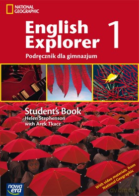 Język angielski G ENGLISH EXPLORER cz. 1 Podręcznik z z. gram.-leksyk. i płytą CD [KSIĄŻKA]+[CD]