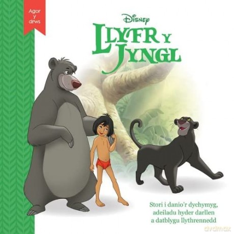 Disney Agor Y Drws Llyfr Y Jyngl - Disney [KSIĄŻKA]