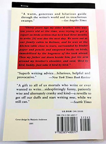 Bird By Bird - Anne Lamott [KSIĄŻKA]
