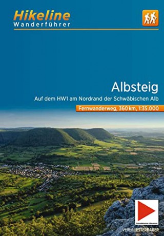 Albsteig Wanderfuhrer Auf Dem Hw1 Am Nor [KSIĄŻKA]