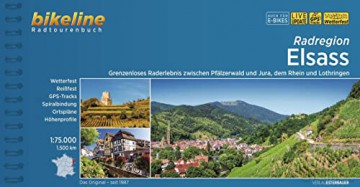 Elsass Radregion Zw Plalzerwald Jura Rhe [KSIĄŻKA]