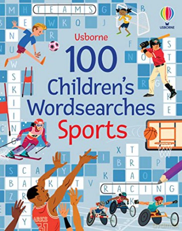 100 Childrens Wordsearches Sports - Phillip Clarke [KSIĄŻKA]