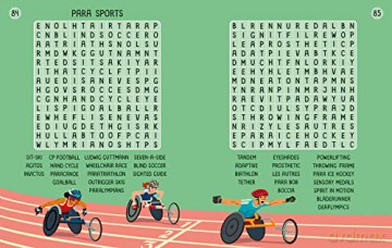 100 Childrens Wordsearches Sports - Phillip Clarke [KSIĄŻKA]