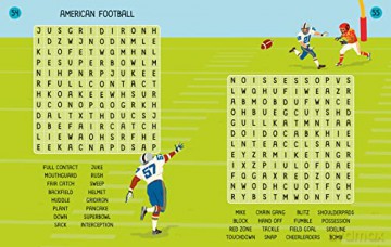 100 Childrens Wordsearches Sports - Phillip Clarke [KSIĄŻKA]