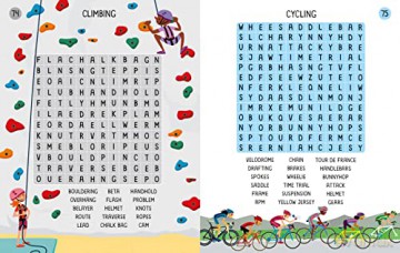 100 Childrens Wordsearches Sports - Phillip Clarke [KSIĄŻKA]