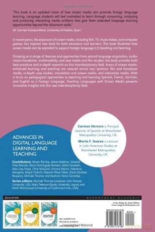 Adlt Teaching Languages With Screen - Herrero Carmen [KSIĄŻKA]