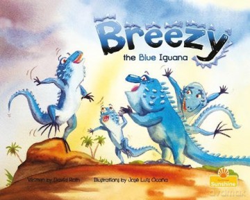 Breezy The Blue Iguana - David Roth [KSIĄŻKA]