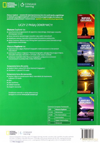 Język angielski PG MATURA EXPLORER ADVANCED cz. 5 Podręcznik z płytą DVD [KSIĄŻKA]+[DVD]