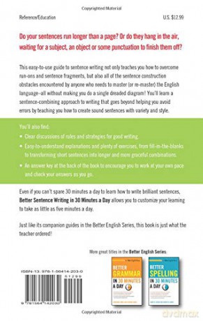 Better Sentence Writing In 30 Minutes A - Dianna Campbell [KSIĄŻKA]