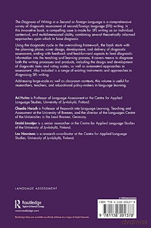 Diagnosis Of Writing In A Second Or Fore - Ari Huhta [KSIĄŻKA]
