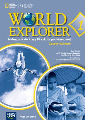 Język angielski SP WORLD EXPLORER kl. 4 Zeszyt ćwiczeń z płytą CD Audio [KSIĄŻKA]+[CD]