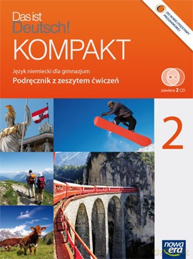 Język niemiecki G Das ist Deutsch KOMPAKT cz. 2 Podręcznik z ćwiczeniami i dwiema płytami [KSIĄŻKA]