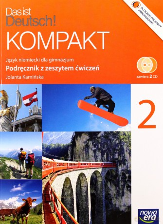 Język niemiecki G Das ist Deutsch KOMPAKT cz. 2 Podręcznik z ćwiczeniami i dwiema płytami [KSIĄŻKA]