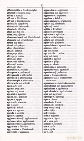 Englishswedish Swedishenglish Onetoone D - M. Axelsson [KSIĄŻKA]