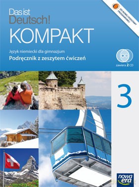 Język niemiecki G Das ist Deutsch KOMPAKT cz. 3 Podręcznik z ćwiczeniami i dwiema płytami CD [KSIĄŻKA]+[2CD]
