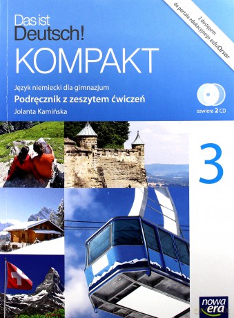 Język niemiecki G Das ist Deutsch KOMPAKT cz. 3 Podręcznik z ćwiczeniami i dwiema płytami CD [KSIĄŻKA]+[2CD]