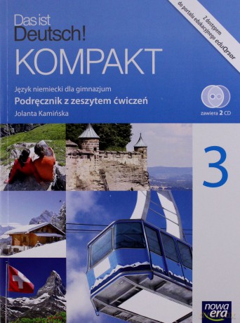 Język niemiecki G Das ist Deutsch KOMPAKT cz. 3 Podręcznik z ćwiczeniami i dwiema płytami CD [KSIĄŻKA]+[2CD]