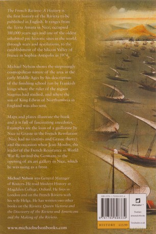 The French Riviera A History - Michael Nelson [KSIĄŻKA]