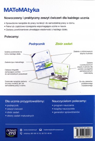 Matematyka PG MATeMAtyka ZP kl. 1 Zeszyt ćwiczeń [KSIĄŻKA]