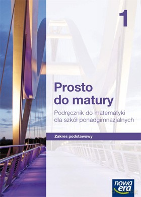 Matematyka PG PROSTO DO MATURY ZP kl. 1 Podręcznik z płytą [KSIĄŻKA]+[CD]