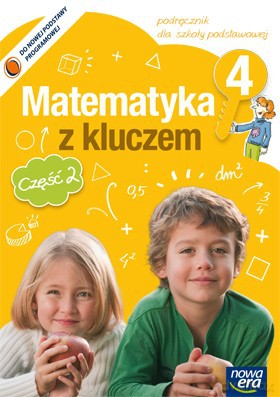 Matematyka SP MATEMATYKA Z KLUCZEM kl. 4 cz. 2 Podręcznik z okularami 3D [KSIĄŻKA]
