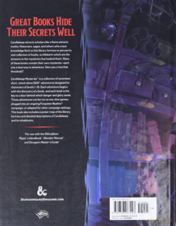 Candlekeep Mysteries D&D Adventure Book - Wizards Rpg Team [KSIĄŻKA]