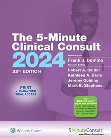 5minute Clinical Consult 2024 - Frank Domino [KSIĄŻKA]