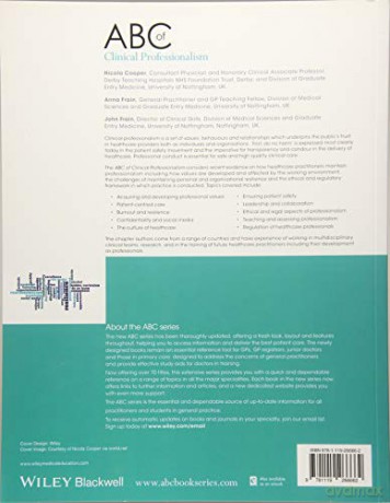 Abc Of Clinical Professionalism [KSIĄŻKA]