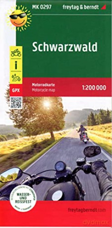 Black Forest Motorway Map 1200000 Freyta [KSIĄŻKA]