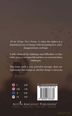 All The Things That Change Us - M. Maya [KSIĄŻKA]